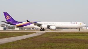 Photo of HS-TNE - Airbus A340-642 operated by Thai Airways International