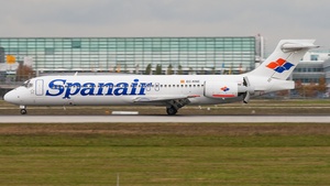 Photo of EC-KNE - Boeing 717-23S operated by Spanair