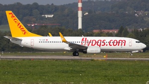 Photo of TC-AEP - Boeing 737-82R operated by Pegasus Airlines