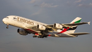 Photo of A6-EDI - Airbus A380-861 operated by Emirates