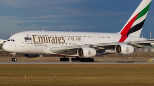 Photo of A6-EDF - Airbus A380-861 operated by Emirates