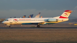 Photo of OE-LVO - Fokker 100 operated by Austrian Arrows (opb Tyrolean Airways)