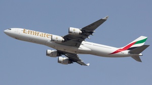 Photo of A6-ERD - Airbus A340-541 operated by Emirates