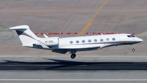 Photo of A7-CGO - Gulfstream G650ER operated by Qatar Executive
