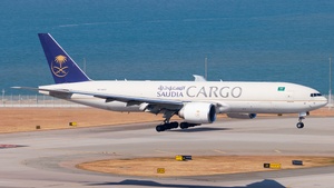 Photo of HZ-AK71 - Boeing 777-FFG operated by Saudia Cargo