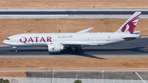 Photo of A7-BFX - Boeing 777-F operated by Qatar Airways Cargo