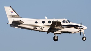 Photo of 9A-SET - Beechcraft C90A King Air operated by Private