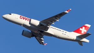 Photo of HB-JBI - Airbus A220-100 operated by Swiss International Air Lines