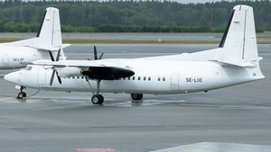 Photo of SE-LIO - Fokker 50 operated by Braathens Regional Airways (opb Amapola Flyg)