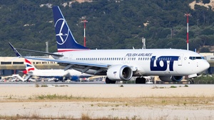 Photo of SP-LVD - Boeing 737 MAX 8 operated by LOT Polish Airlines