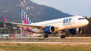 Photo of SX-CRE - Airbus A320-251N operated by Sky Express