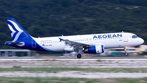 Photo of SX-DVN - Airbus A320-232 operated by Aegean Airlines
