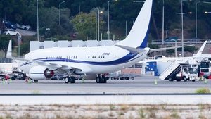 Photo of N737AG - Boeing 737-7BF(BBJ) operated by Funair Corp.