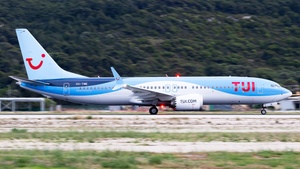 Photo of OO-TME - Boeing 737 MAX 8 operated by TUI Airlines Belgium