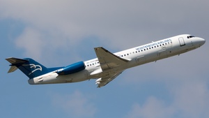 Photo of 4O-AOP - Fokker 100 operated by Montenegro Airlines