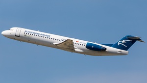 Photo of 4O-AOM - Fokker 100 operated by Montenegro Airlines