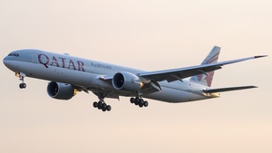 Photo of A7-BEL - Boeing 777-3DZ(ER) operated by Qatar Airways