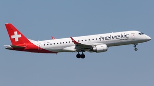 Photo of HB-JVR - Embraer ERJ-190LR operated by Helvetic Airways