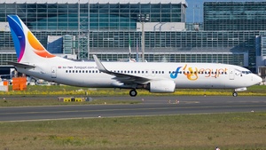 Photo of SU-TMH - Boeing 737-8GJ operated by FlyEgypt