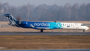 Photo of ES-ACD - Bombardier CRJ-900ER operated by Nordica (opb Regional Jet)