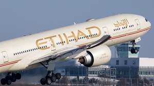 Photo of A6-ETM - Boeing 777-3FX(ER) operated by Etihad Airways