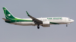 Photo of YI-ASS - Boeing 737-81Z operated by Iraqi Airways