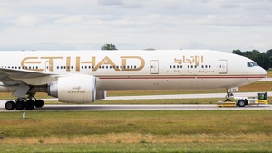 Photo of A6-ETL - Boeing 777-3FX(ER) operated by Etihad Airways
