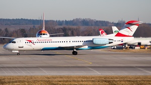 Photo of OE-LVM - Fokker 100 operated by Austrian Airlines
