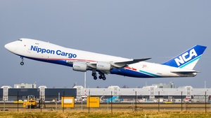 Photo of JA14KZ - Boeing 747-8KZF operated by Nippon Cargo Airlines