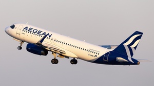 Photo of SX-DNB - Airbus A320-232 operated by Aegean Airlines