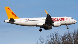 Photo of TC-NBC - Airbus A320-251N operated by Pegasus Airlines