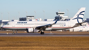 Photo of SX-DNB - Airbus A320-232 operated by Aegean Airlines