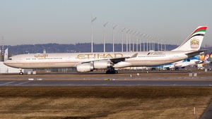 Photo of A6-EHL - Airbus A340-642 operated by Etihad Airways