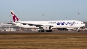 Photo of A7-BAA - Boeing 777-3DZ(ER) operated by Qatar Airways