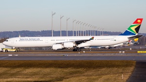 Photo of ZS-SNH - Airbus A340-642 operated by South African Airways