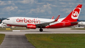 Photo of D-AHXJ - Boeing 737-7K5 operated by Air Berlin (opb TUIfly)