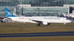 Photo of 4O-AOC - Embraer ERJ-195LR operated by Montenegro Airlines