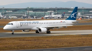 Photo of 4O-AOB - Embraer ERJ-195LR operated by Montenegro Airlines