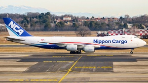 Photo of JA14KZ - Boeing 747-8KZF operated by Nippon Cargo Airlines