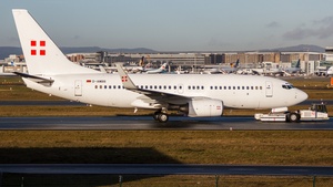 Photo of D-AWBB - Boeing 737-7AK(BBJ) operated by PrivatAir Germany
