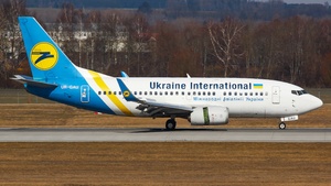 Photo of UR-GAU - Boeing 737-5Y0 operated by Ukraine International Airlines