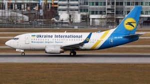 Photo of UR-GAW - Boeing 737-5Y0 operated by Ukraine International Airlines