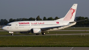 Photo of TS-IOG - Boeing 737-5H3 operated by Tunisair