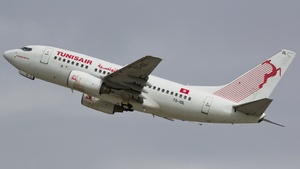 Photo of TS-IOL - Boeing 737-6H3 operated by Tunisair
