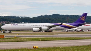 Photo of HS-TNC - Airbus A340-642 operated by Thai Airways International
