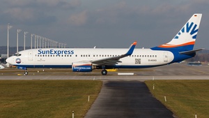 Photo of D-ASXG - Boeing 737-8CX operated by SunExpress Germany