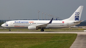 Photo of TC-SUY - Boeing 737-86N operated by SunExpress