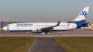 Photo of TC-SEN - Boeing 737-8HC operated by SunExpress