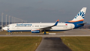 Photo of TC-SNU - Boeing 737-8HC operated by SunExpress