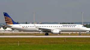 Photo of D-AEMB - Embraer ERJ-195LR operated by Augsburg Airways
